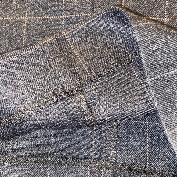 Jjill grey wool-style slacks 12 Tall - Picture 4 of 4